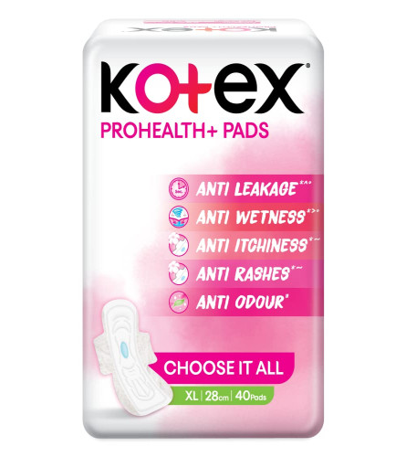 Kotex ProHealth+ Ultra thin XL Sanitary Pads
