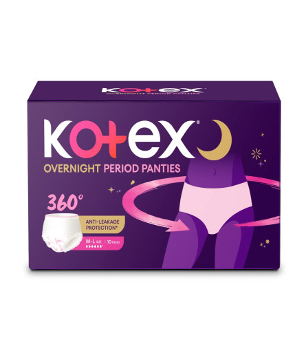 Kotex Overnight Period Panties