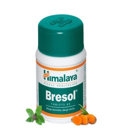 Himalaya BRESOL TAB - 60 T (Pack of 2) (Free Shipping Worldwide)