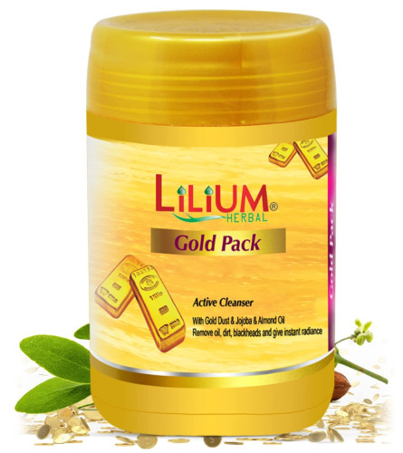 Lilium Active Cleanser Gold Pack