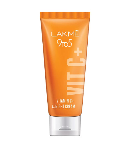 Lakme Vitamin C+ Night Cream 50 g (Pack of 2)