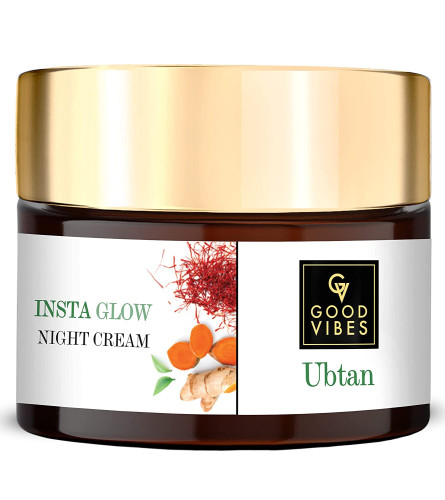 Good Vibes Ubtan Insta Glow Night Cream