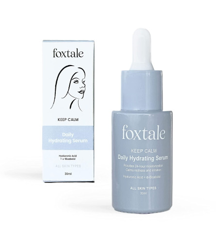 Foxtale 7% Hyaluronic Acid + Aquaporin Boosters & Chammomile Extract Face Serum