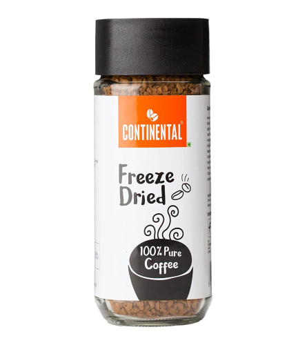 Continental Freeze Dried Pure Instant Coffee Powder,100g Jar 100% Arabica Coffee Black & Cold Coffee