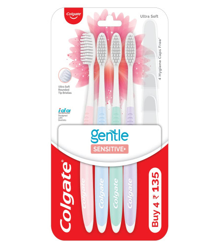Colgate gentle Sensitive Soft Bristles Manual Toothbrush for adults