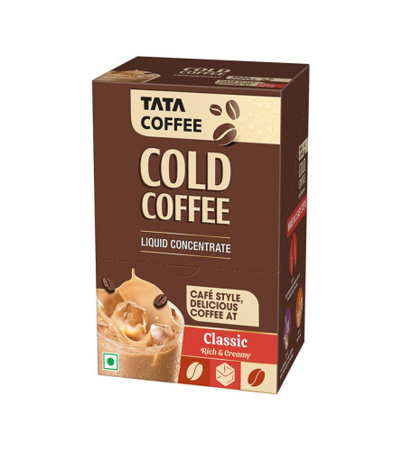 Tata Coffee Cold Coffee Classic Rich & Creamy 20 ml (20 Sachets)
