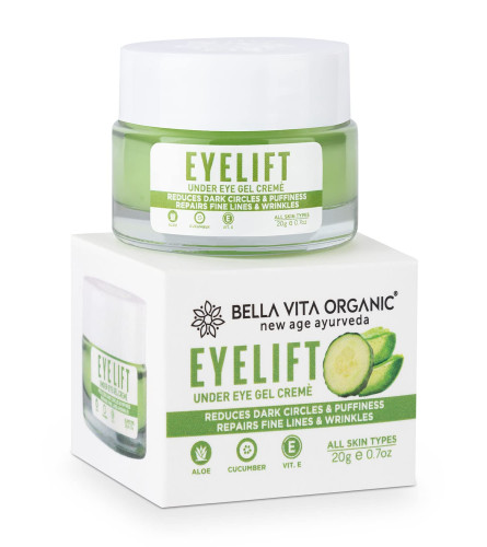 Bella Vita Organic EyeLift Hydrating Natural Under Eye Cream Gel