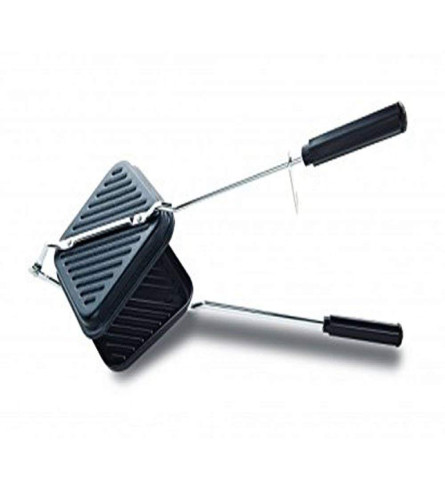Non-stick Gas Toaster Sandwich Maker | Regular Grill Sandwich Maker - Black