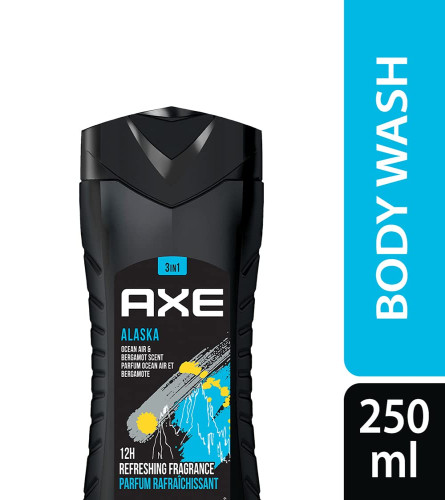 AXE Alaska 3 In 1 Body, Face & Hair Wash for Men
