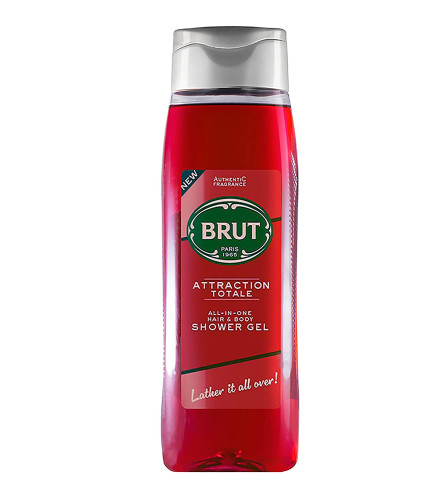 Brut Attraction ALL-IN-ONE Shower gel for Hair & Body