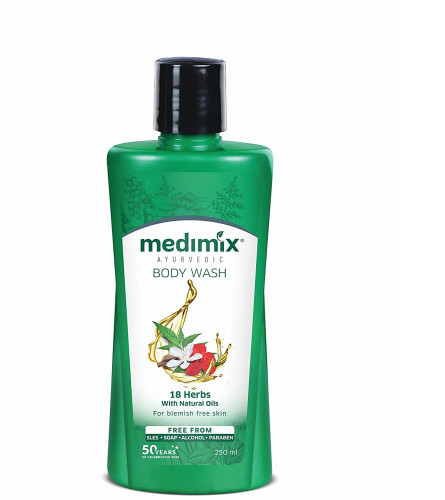 Medimix Ayurvedic Body wash 18 Herbs and Natural Oils Shower Gel