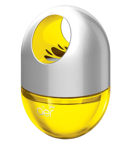 Godrej aer Twist Gel Car Air Freshener Car Accessories Fresh Lemon (45g) (Free Shipping Worldwide)