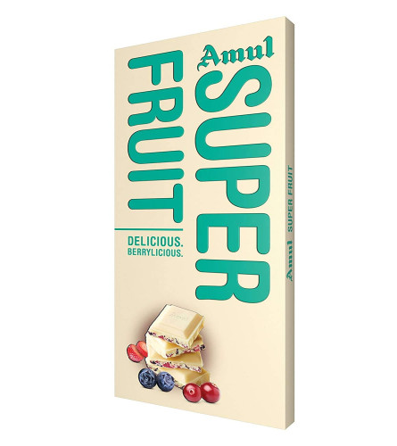 Amul Super Fruit Chocolate, 150g  (Free Shipping worldwide)
