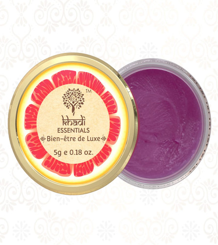 Khadi Essentials Wine Grapefruit Lip Balm