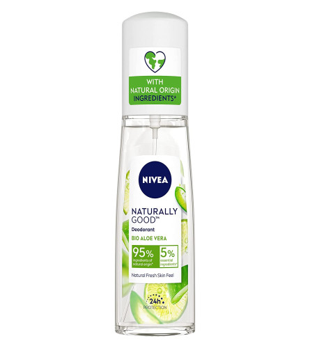 Nivea Naturally Good Deodorant, Bio Aloe Vera For Women