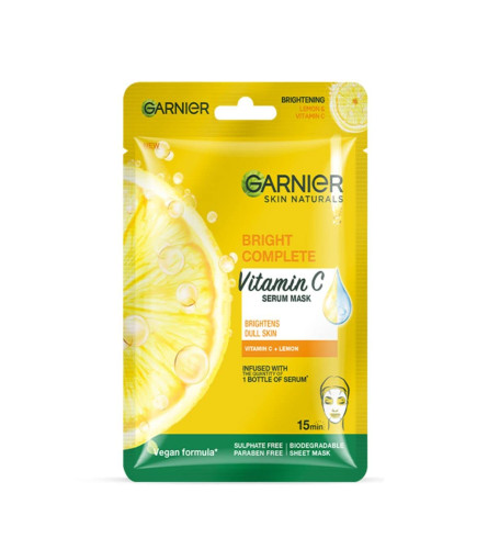 Garnier Skin Naturals, Face Mask, Hydrating, Brightening & Anti-Dark Spots