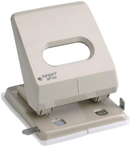 Kangaro Desk Essentials DP-700 2 Hole Heavy Duty Metal Paper Punch