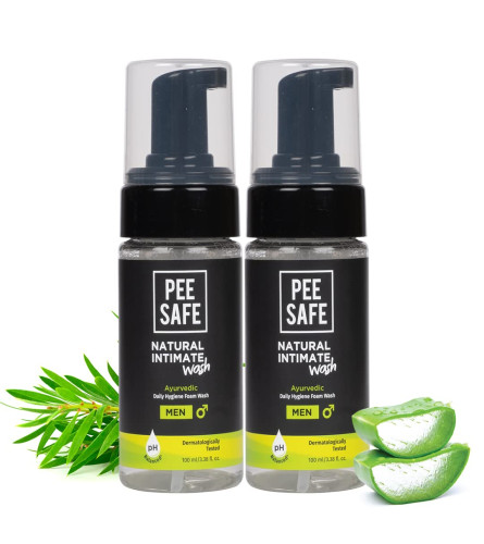 PEESAFE Natural Intimate Wash for Men with Ayurveda Extracts