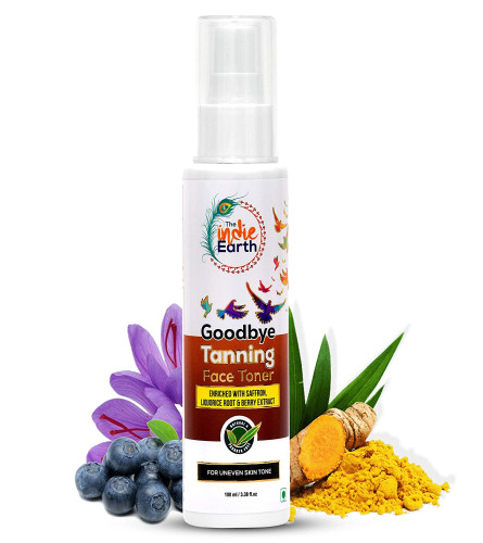 The Indie Earth Goodbye Tanning Face Toner