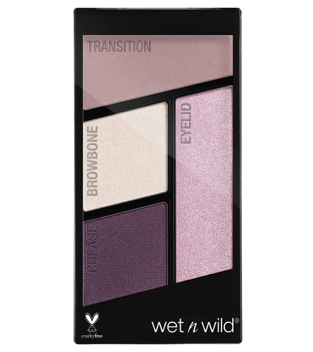 Wet n Wild Color Icon Eyeshadow Palette 4 Shades Lights Out Multicolor