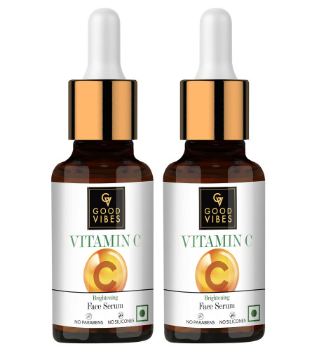 Good Vibes Brightening Vitamin C Face Serum