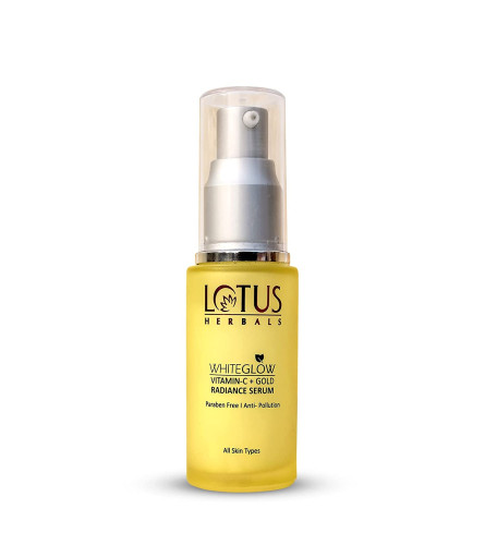 Lotus Herbals Whiteglow Vitamin C And Gold Radiance Face Serum