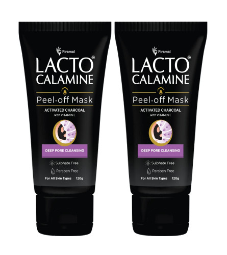 Lacto Calamine Face Peel Off Mask 120 g (Pack of 2)