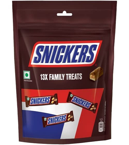 Snickers Family Treat Pouch, 156g (Free Shipping Worldwide)