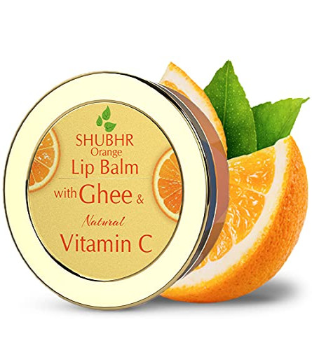 Blue Nectar Shubhr Orange Lip Balm