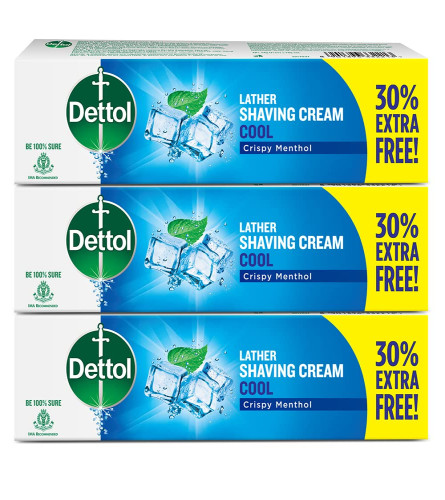 Dettol Cool crispy menthol Shaving Cream