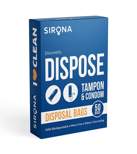 Sirona Tampons and Condoms Disposal Bags