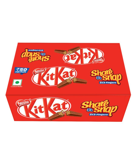 Nestle-KitKat Share & Snap 2×3 Fingers, 57g each, (Pack of 14) (Free shipping worldwide)