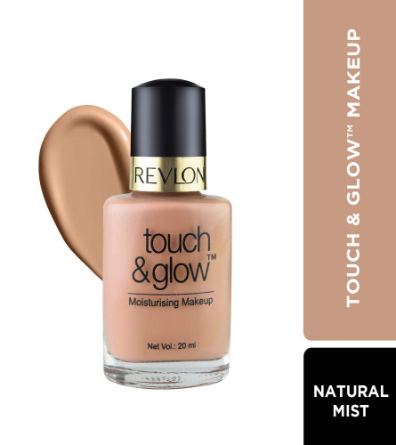 Revlon Touch and Glow Liquid Make Up Natural Mist 20 ml (Pack of 2)