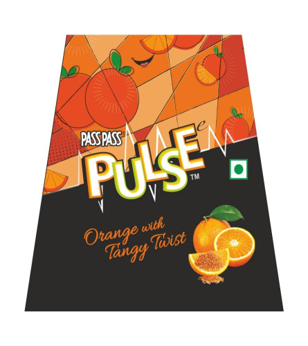 Pulse Orange Candy 209g ( 190g+19g) X 2 PACK ( Free Shipping Worldwide )
