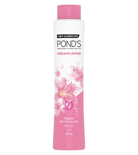 POND'S Dreamflower Fragrant Talcum Powder, Pink Lily