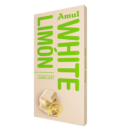 Amul White Limon Chocolate Bar