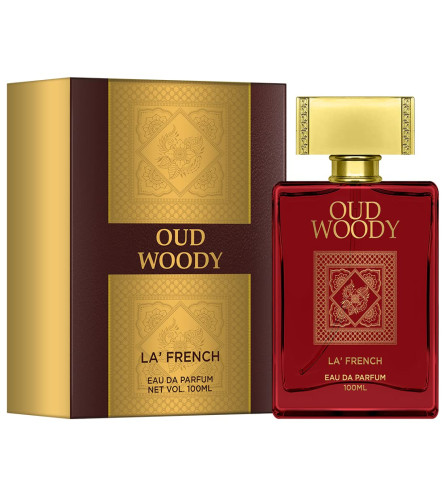 LA' French Oud Woody Eau de Parfum For Unisex 100% Authentic