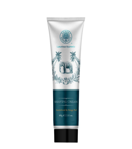 Forest Essentials Sandalwood & Orange Peel Shaving Cream