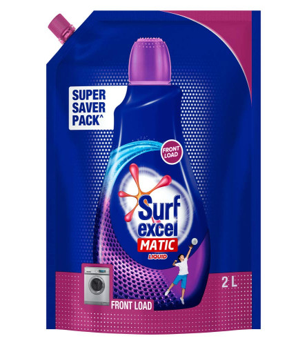Surf Excel Matic Liquid Detergent Front Load Pouch 67.62 OZ (Free Shipping Worldwide)