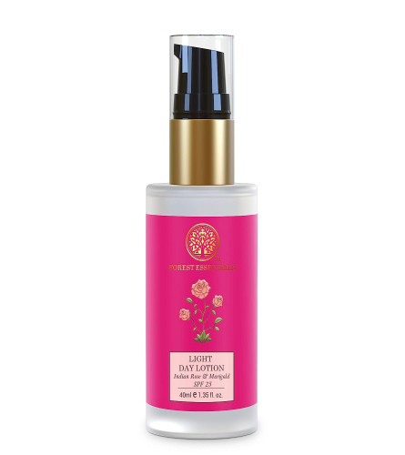 Forest Essentials Rose & Marigold Light Day Lotion