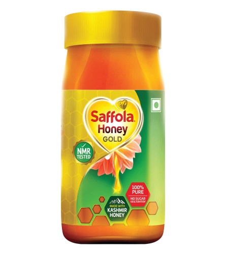 Saffola Honey Gold, 100% Pure NMR Tested Honey, Made with Kashmir Honey,1Kg(Free shipping worldwide)