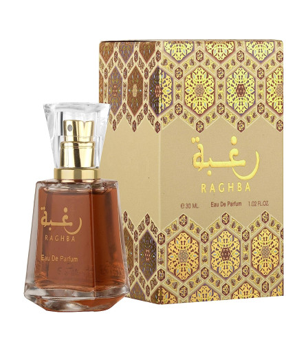 Lattafa Unisex long lasting Eau de Parfum Raghba, 25 ml | free shipping