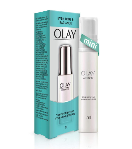 Olay Luminous Serum: Tone Perfecting Hydrating Essence, 7 ml | pack of 2 | free shipping
