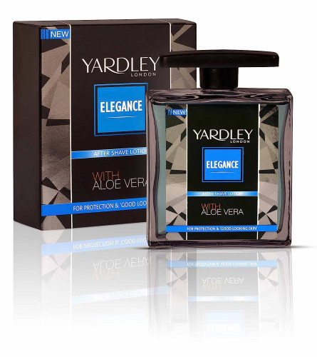 Yardley London Elegance After Shave Lotion with Aloe Vera 50 ml (Pack Of 2)