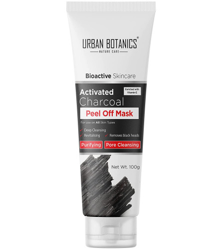 UrbanBotanics Activated Charcoal Peel Of Mask