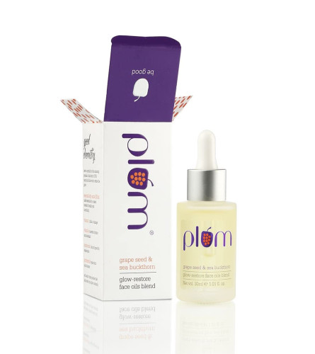 Plum Grape Seed & Sea Buckthorn Glow Restore Face Oils Blend