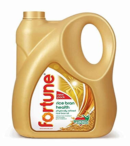 Fortune Rice Bran Health Oil, Cooking Oil for Healthier Heart, 5l Jar Free shipping worldwide