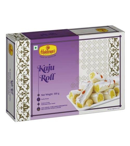 Haldiram's Nagpur Kaju Roll 500g (Free Shipping Worldwide)