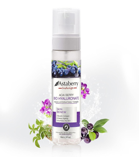 Astaberry Indulge Acai Berry Bio Hyaluronate Face Hydrating Toner
