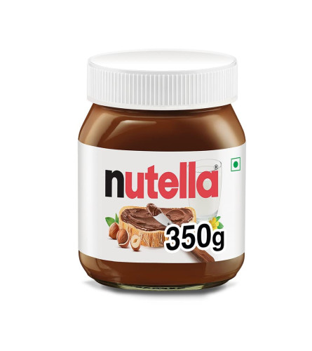 Nutella Hazelnut Spread with Cocoa (Labels may vary), 350gm (Free Shipping Worldwide)